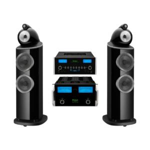 Bowers & Wilkins 803 D4 + Preamplificador C55 + Amplificador MC462