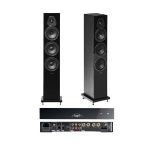 Bocinas Lumina lll SF + Ci Uniti 102 Amplificador Integrado