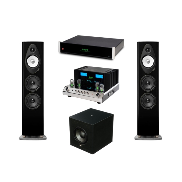 SONETTO G2 NEGRO-MCINTOSH 352-SUB GRAVIS III-MSA500